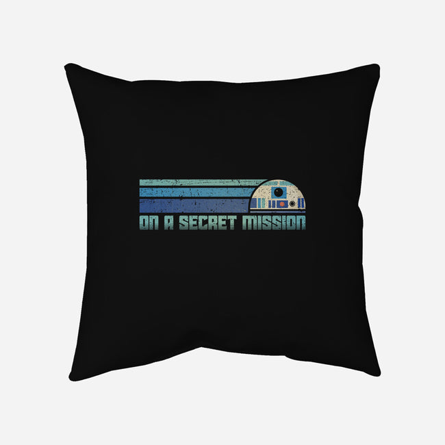 On A Secret Mission-None-Removable Cover w Insert-Throw Pillow-kg07