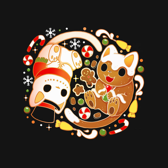 Ginger Snow Cats-Youth-Crew Neck-Sweatshirt-Vallina84