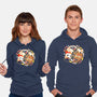 Ginger Snow Cats-Unisex-Pullover-Sweatshirt-Vallina84