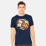 Ginger Snow Cats-Mens-Heavyweight-Tee-Vallina84