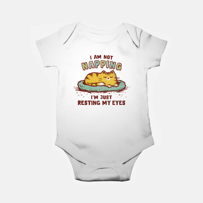 I'm Just Resting My Eyes-Baby-Basic-Onesie-kg07