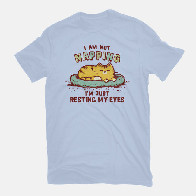 I'm Just Resting My Eyes-Mens-Heavyweight-Tee-kg07