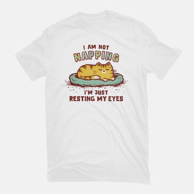 I'm Just Resting My Eyes-Unisex-Basic-Tee-kg07