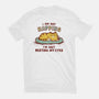 I'm Just Resting My Eyes-Womens-Fitted-Tee-kg07