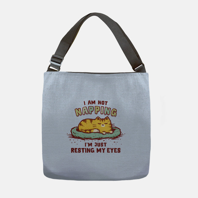 I'm Just Resting My Eyes-None-Adjustable Tote-Bag-kg07