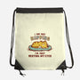 I'm Just Resting My Eyes-None-Drawstring-Bag-kg07