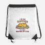 I'm Just Resting My Eyes-None-Drawstring-Bag-kg07