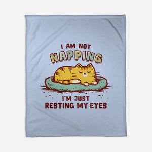 I'm Just Resting My Eyes-None-Fleece-Blanket-kg07