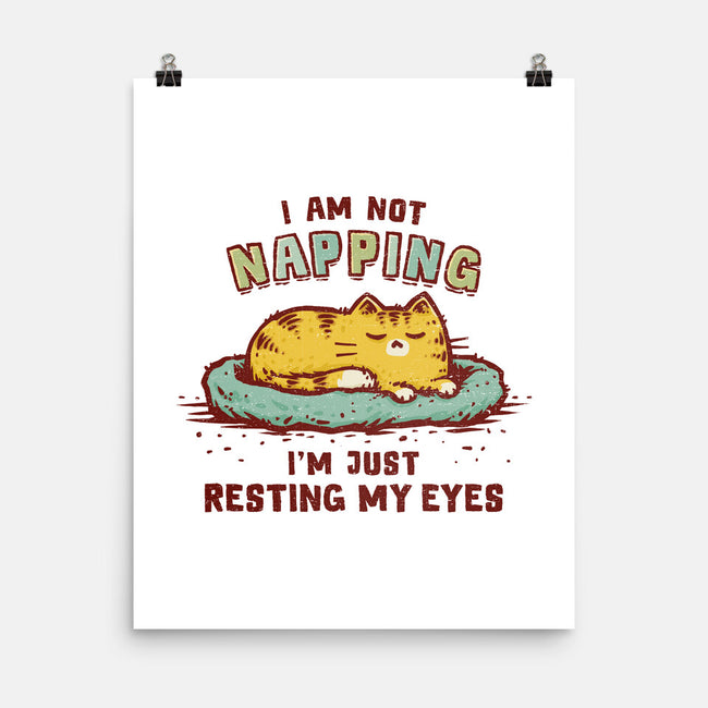 I'm Just Resting My Eyes-None-Matte-Poster-kg07