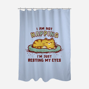 I'm Just Resting My Eyes-None-Polyester-Shower Curtain-kg07