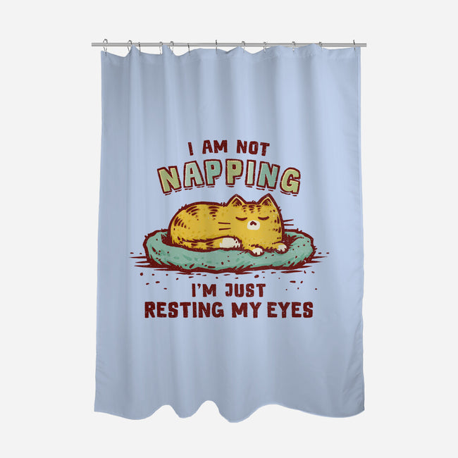 I'm Just Resting My Eyes-None-Polyester-Shower Curtain-kg07