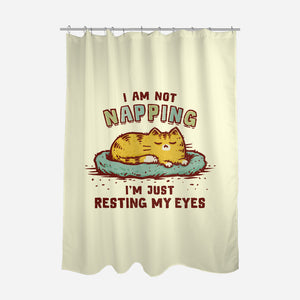 I'm Just Resting My Eyes-None-Polyester-Shower Curtain-kg07