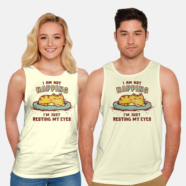 I'm Just Resting My Eyes-Unisex-Basic-Tank-kg07