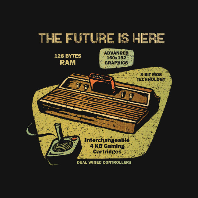 The Future Is Here-Womens-Fitted-Tee-kg07