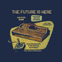 The Future Is Here-Womens-Fitted-Tee-kg07