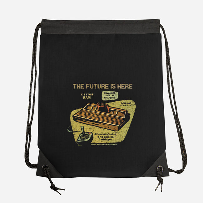 The Future Is Here-None-Drawstring-Bag-kg07