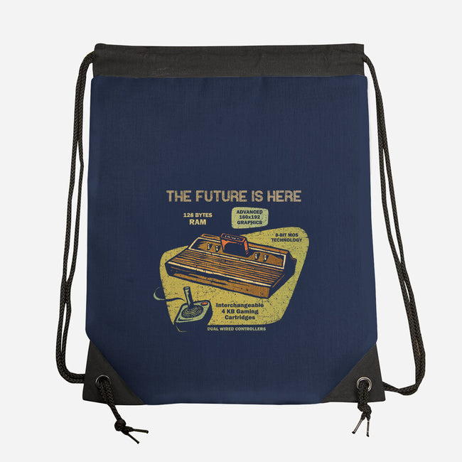 The Future Is Here-None-Drawstring-Bag-kg07