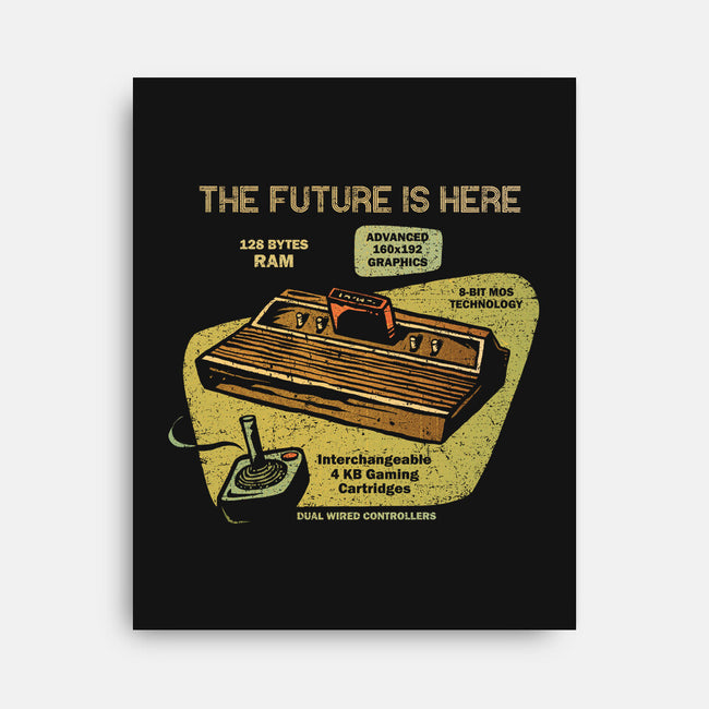 The Future Is Here-None-Stretched-Canvas-kg07