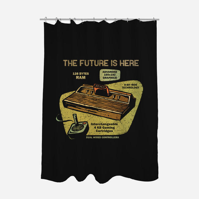 The Future Is Here-None-Polyester-Shower Curtain-kg07