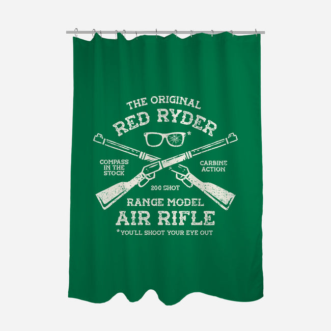 Red Ryder Air Rifle-None-Polyester-Shower Curtain-kg07