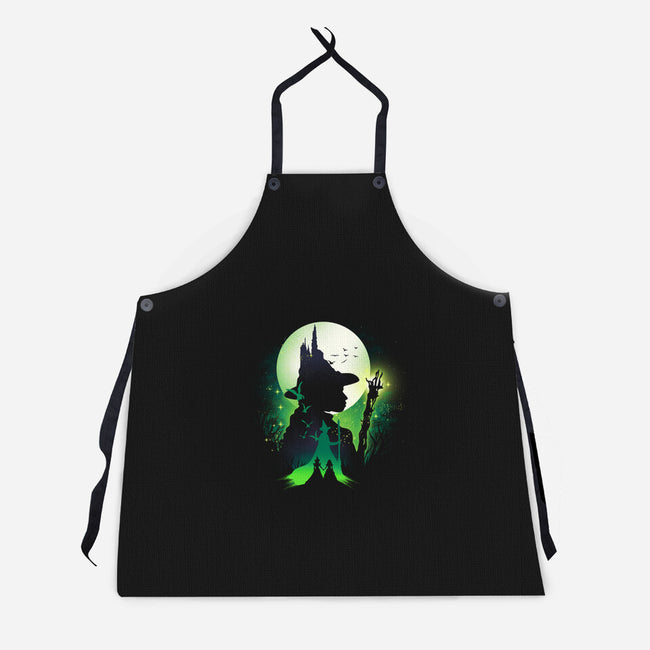 Defying Gravity-Unisex-Kitchen-Apron-dandingeroz