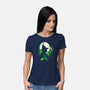 Defying Gravity-Womens-Basic-Tee-dandingeroz