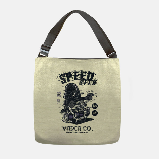 Speed Sith-None-Adjustable Tote-Bag-Arinesart