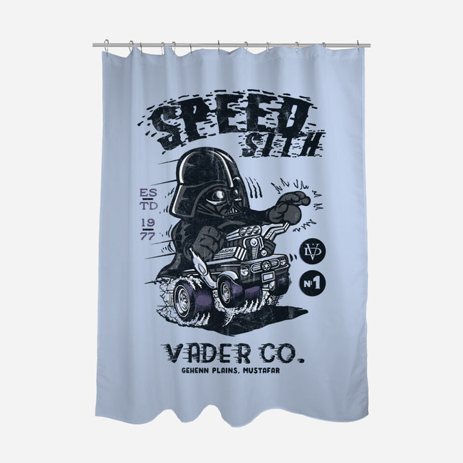 Speed Sith-None-Polyester-Shower Curtain-Arinesart