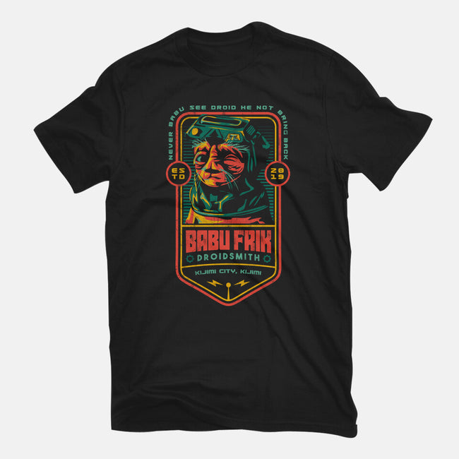 Babu Frik Droidsmith-Womens-Basic-Tee-Arinesart