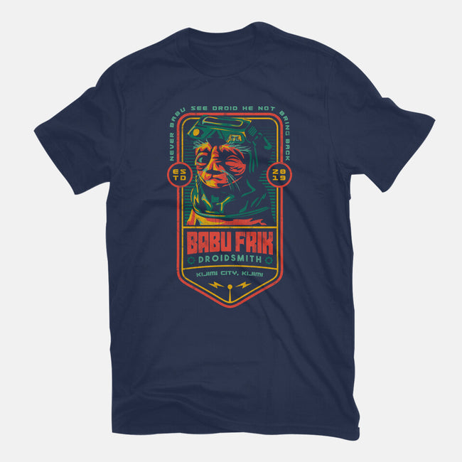 Babu Frik Droidsmith-Womens-Basic-Tee-Arinesart