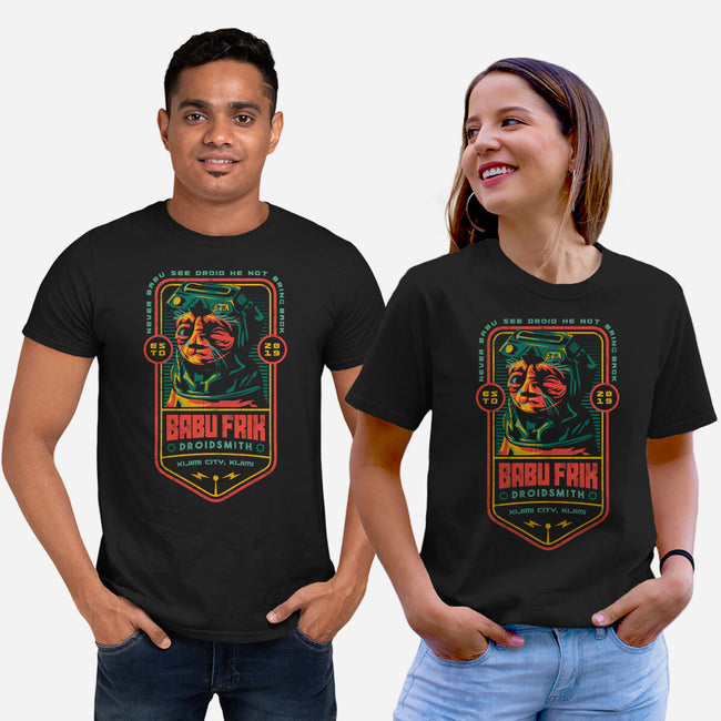 Babu Frik Droidsmith-Unisex-Basic-Tee-Arinesart