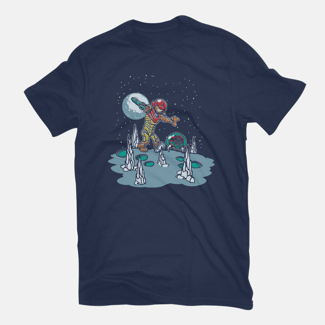 Samus And Metroid-Womens-Basic-Tee-Arinesart