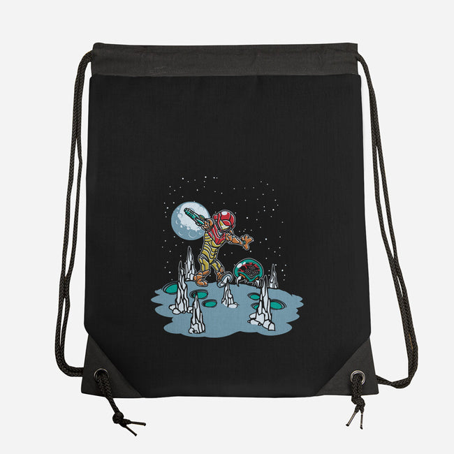 Samus And Metroid-None-Drawstring-Bag-Arinesart