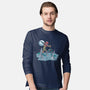 Samus And Metroid-Mens-Long Sleeved-Tee-Arinesart