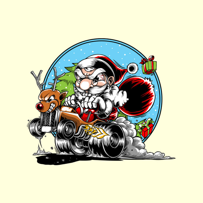Let's Go Santa-None-Drawstring-Bag-joerawks