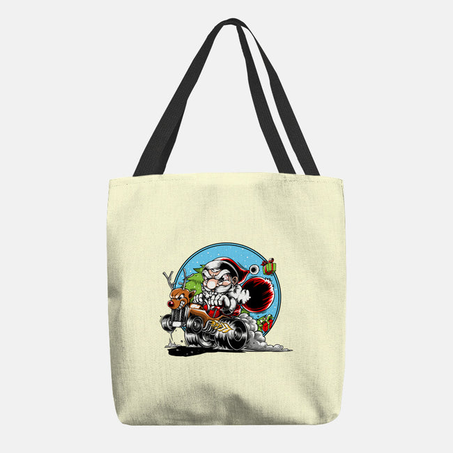 Let's Go Santa-None-Basic Tote-Bag-joerawks