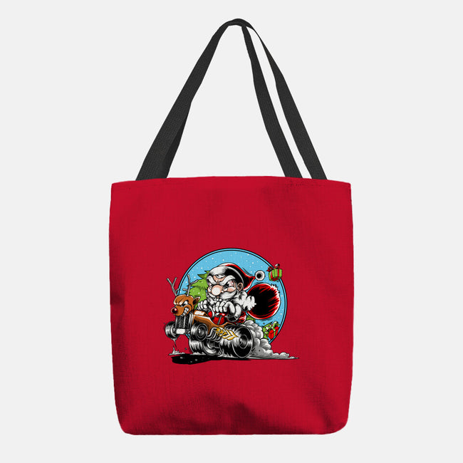 Let's Go Santa-None-Basic Tote-Bag-joerawks