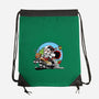 Let's Go Santa-None-Drawstring-Bag-joerawks