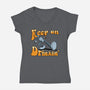 Keep On Drinkin-Womens-V-Neck-Tee-joerawks