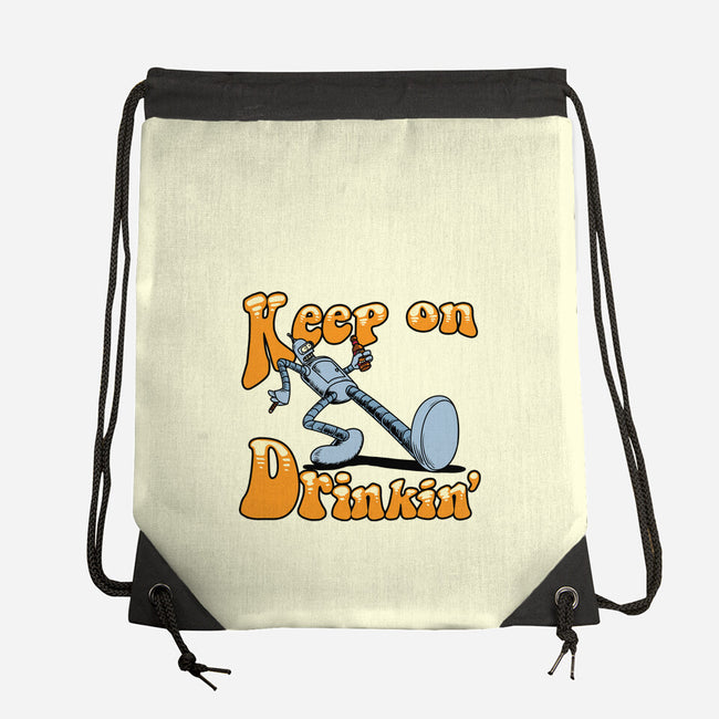 Keep On Drinkin-None-Drawstring-Bag-joerawks