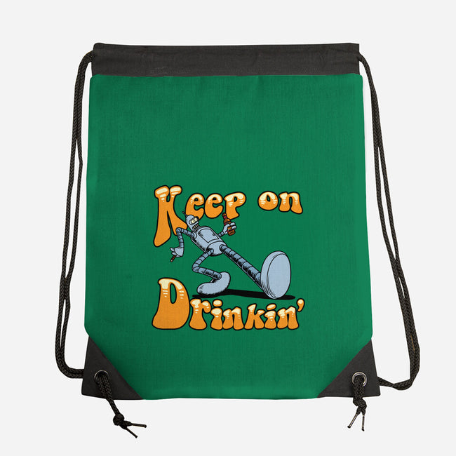 Keep On Drinkin-None-Drawstring-Bag-joerawks