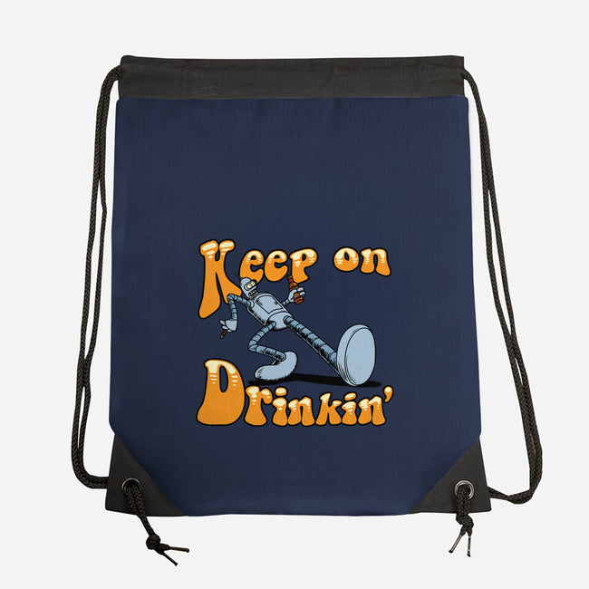 Keep On Drinkin-None-Drawstring-Bag-joerawks