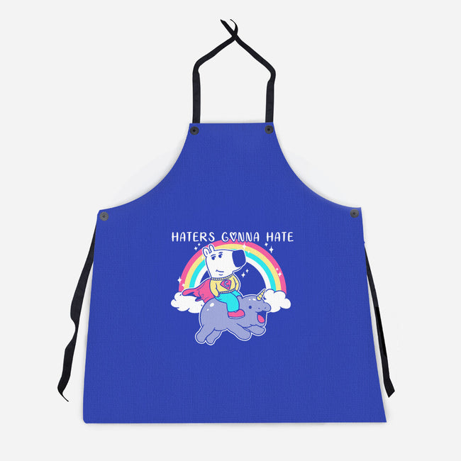 Haters Gonna Hate Tee-Unisex-Kitchen-Apron-naomori