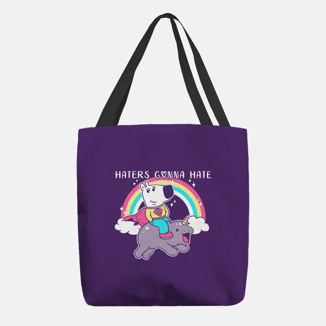 Haters Gonna Hate Tee-None-Basic Tote-Bag-naomori