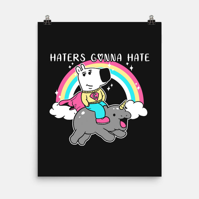 Haters Gonna Hate Tee-None-Matte-Poster-naomori