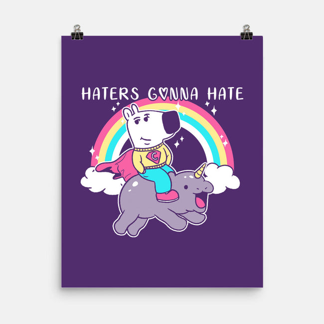 Haters Gonna Hate Tee-None-Matte-Poster-naomori