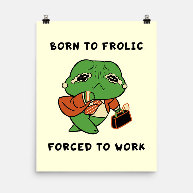 Froglic-None-Matte-Poster-naomori