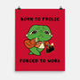 Froglic-None-Matte-Poster-naomori