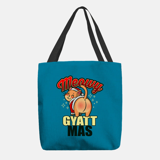 Meowy Gyattmas-None-Basic Tote-Bag-Boggs Nicolas