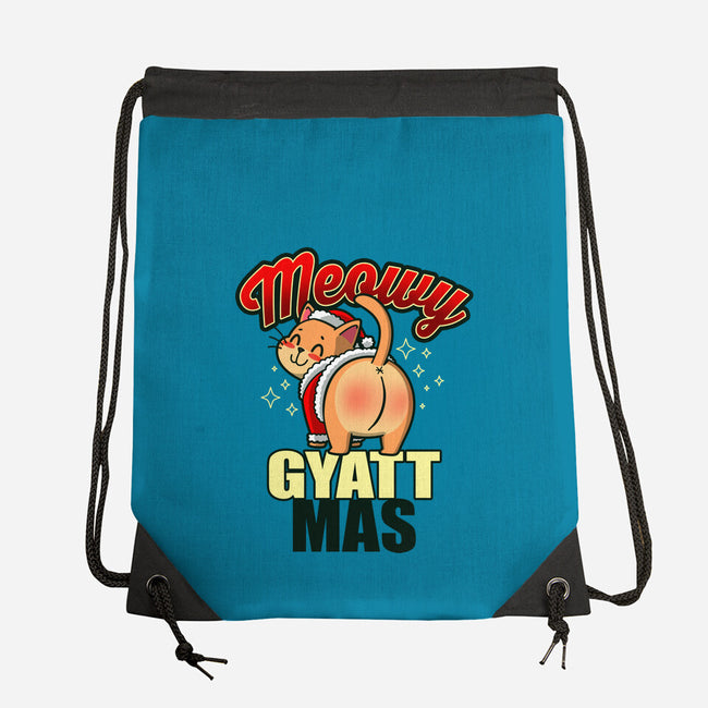 Meowy Gyattmas-None-Drawstring-Bag-Boggs Nicolas
